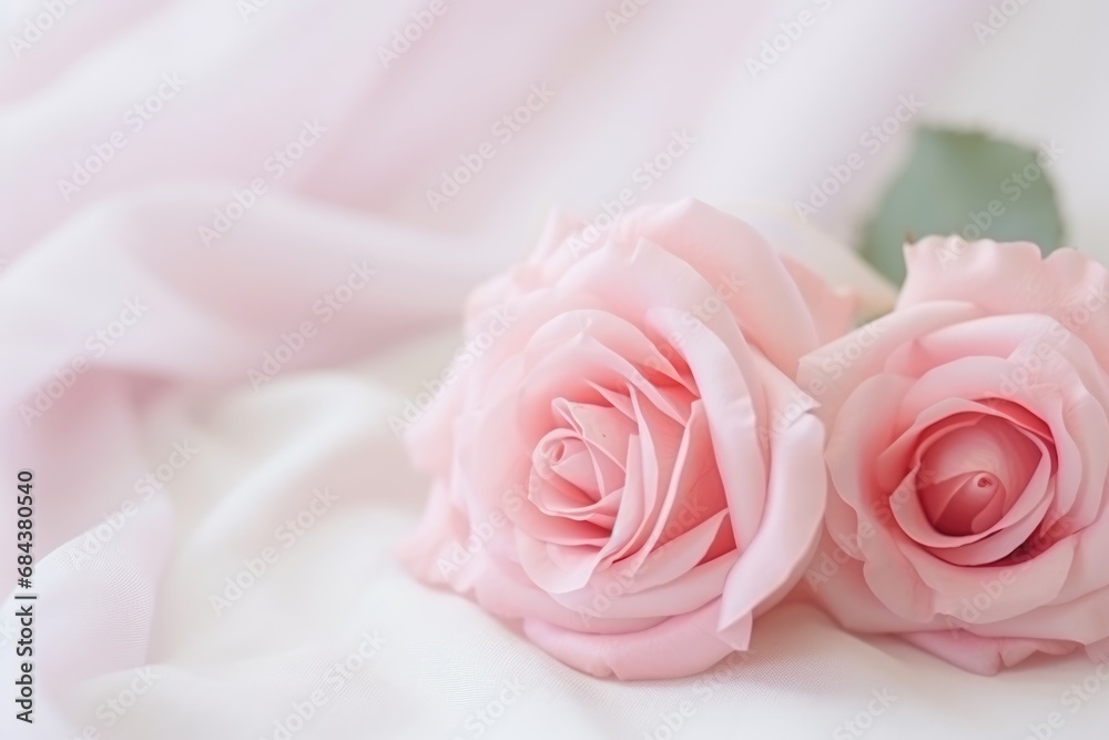 Flowers roses soft pastel color background. Beautiful composition. Valentine's Day, Easter, Birthday, Happy Women's Day, Mother's Day. Holiday poster and banner Flowers roses soft pastel color background. Beautiful composition. Valentine's Day, Easter, Birthday, Happy Women's Day, Mother's Day. Holiday poster and banner