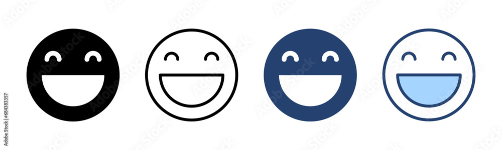 Smile icon vector. smile emoticon icon. feedback sign and symbol Smile icon vector. smile emoticon icon. feedback sign and symbol