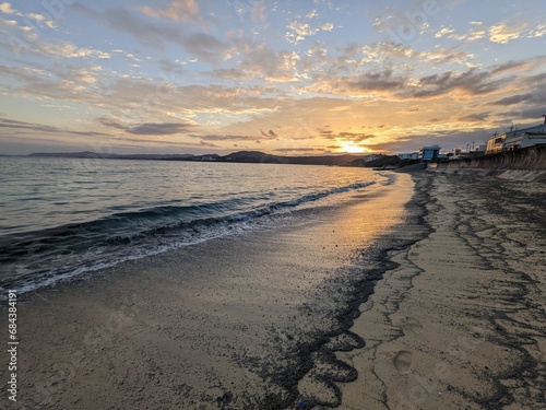 pumice on the beach