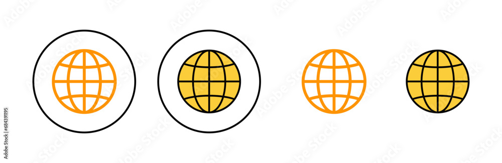 Web icon set for web and mobile app. go to web sign and symbol. web click icon. Global search icon Web icon set for web and mobile app. go to web sign and symbol. web click icon. Global search icon