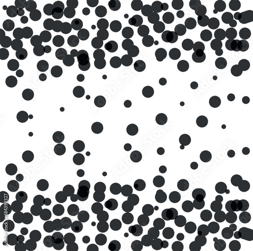 Imitation of many atoms or molecules with compaction of accumulation in the upper and lower zones