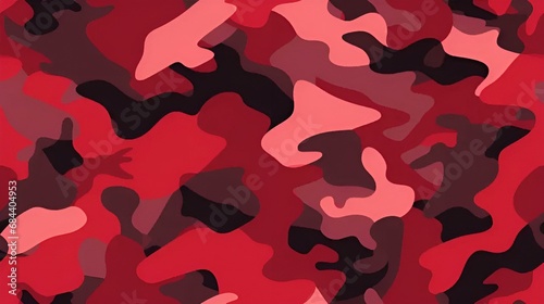 red camouflage background | generative AI