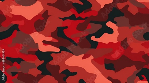 red camouflage background | generative AI