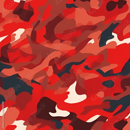 red camouflage background | generative AI