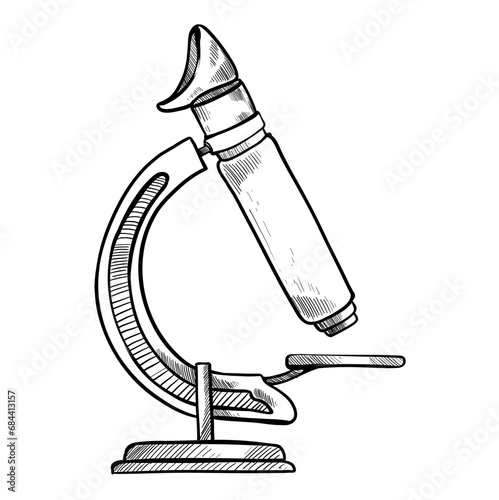 mortar and pestle hand drawn