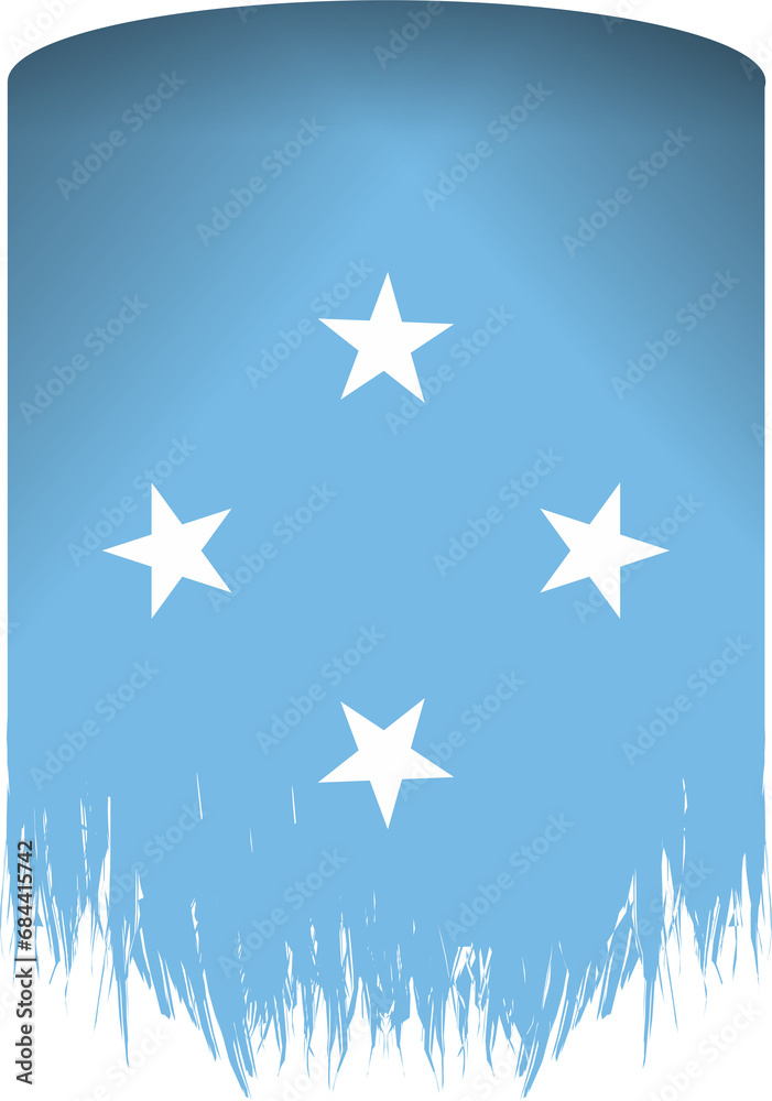 Dangling Style Micronesia Flag Dangling Style Micronesia Flag
