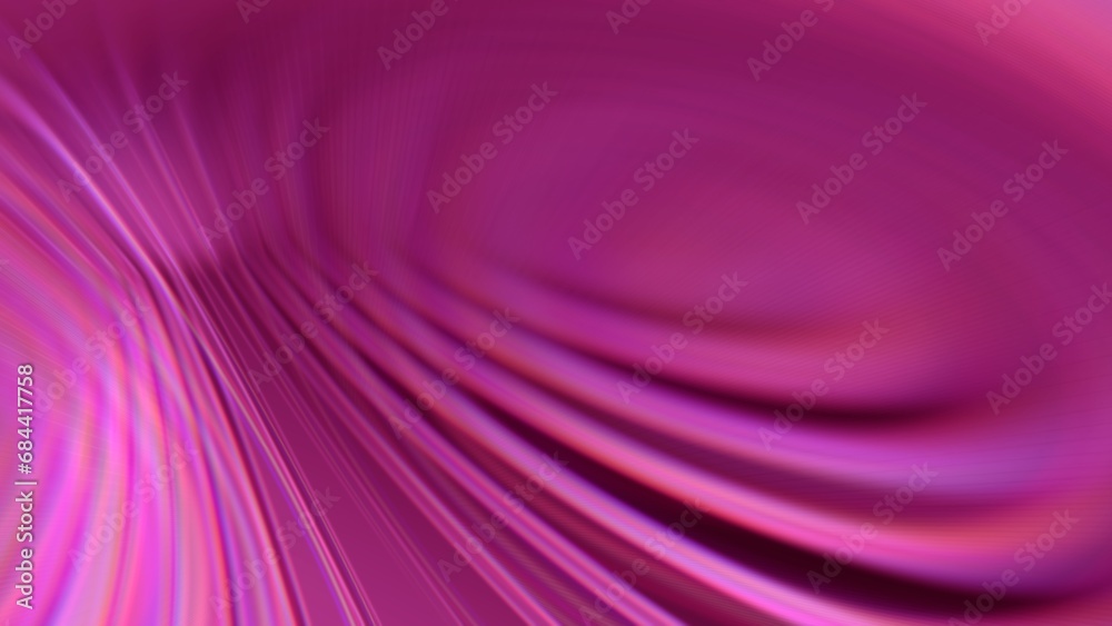 Obraz premium Abstract Parametric Light Loop Background with Futuristic Elegant Prism Gradient