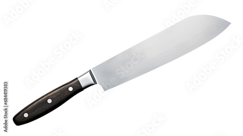 Kitchen knife isolated on transparent background photo