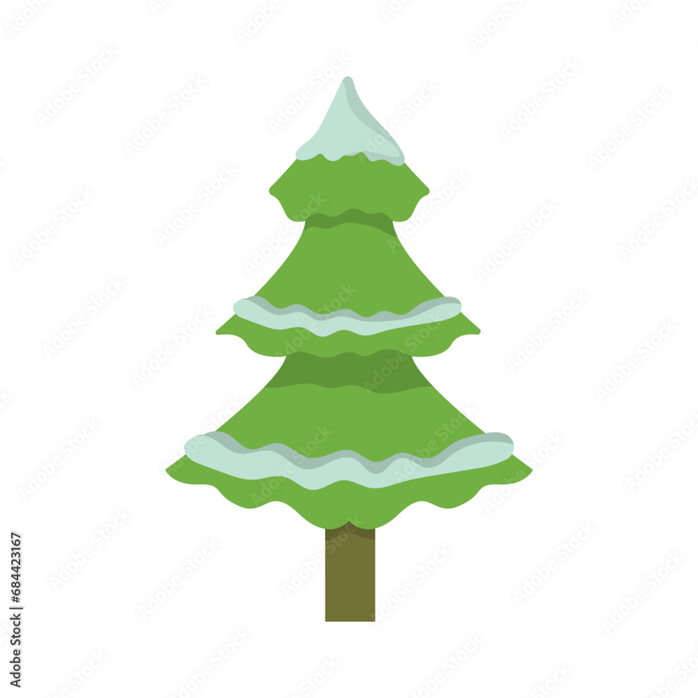 Fototapeta premium Xmas Tree Illustration