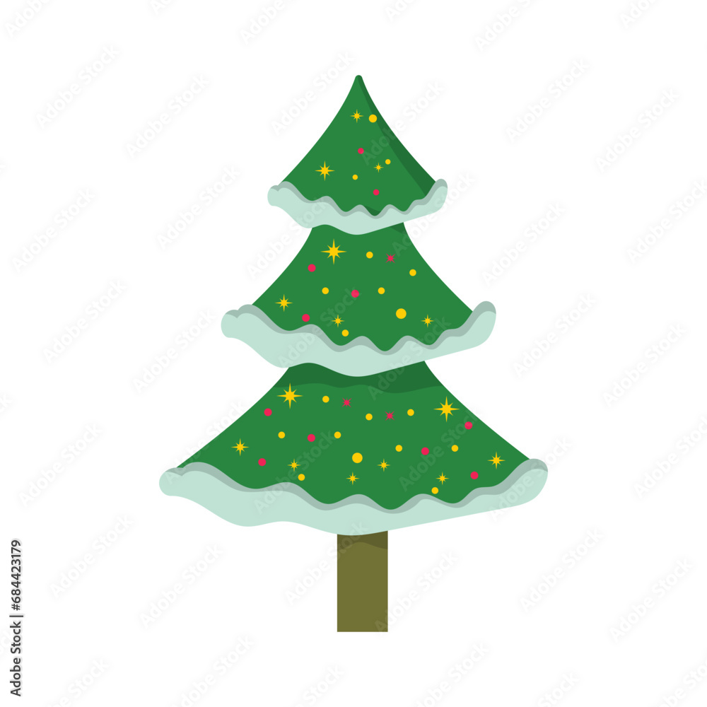 Xmas Tree Illustration