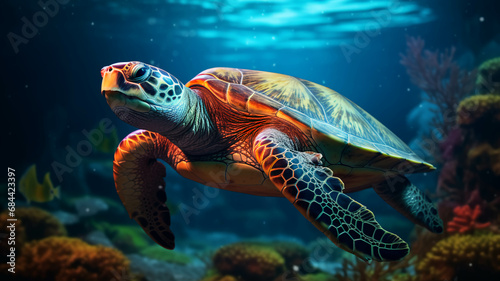 Turtle Concept Illustration