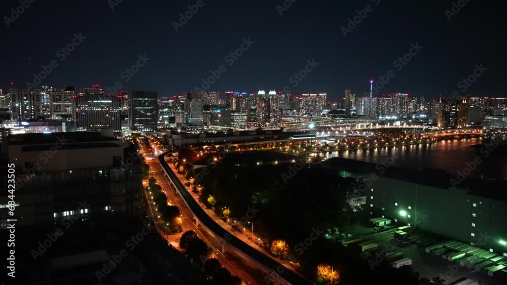 東京 お台場 夜景展望 東京 お台場 夜景展望