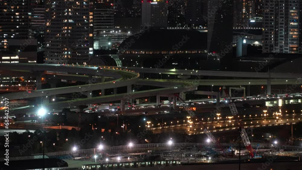有明ジャンクション 展望 夜景 有明ジャンクション 展望 夜景
