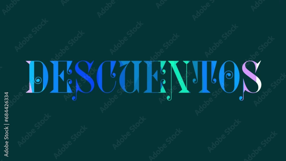 comentario descuento fondo verde azul movimiento