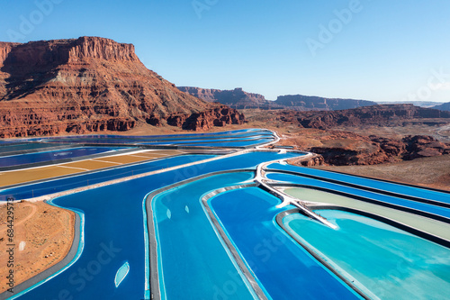 Принти на полотні Potash Ponds,Utah