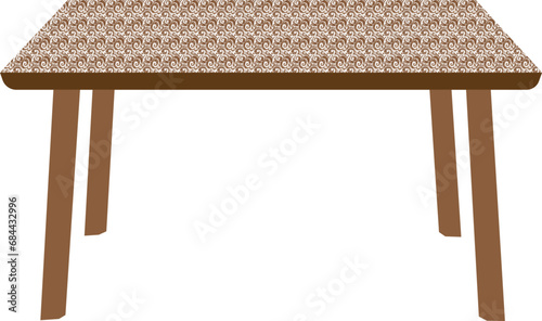 Table Vector Illustration Eps