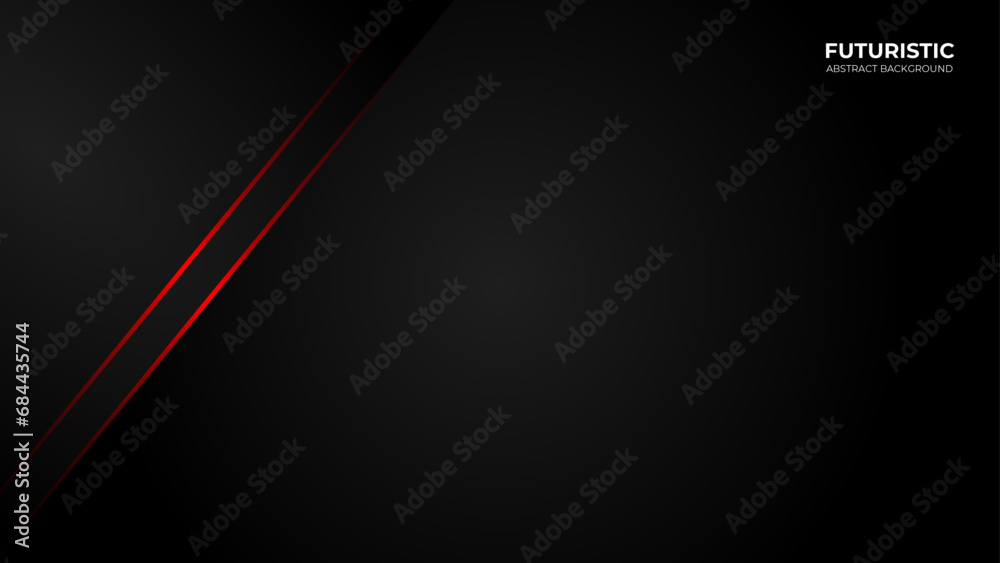 Futuristic Abstract shiny red lines on dark background. Concept technology futuristic lines with light effect. Modern design template element future style for flyer, card, cover. vector illustration Futuristic Abstract shiny red lines on dark background. Concept technology futuristic lines with light effect. Modern design template element future style for flyer, card, cover. vector illustration