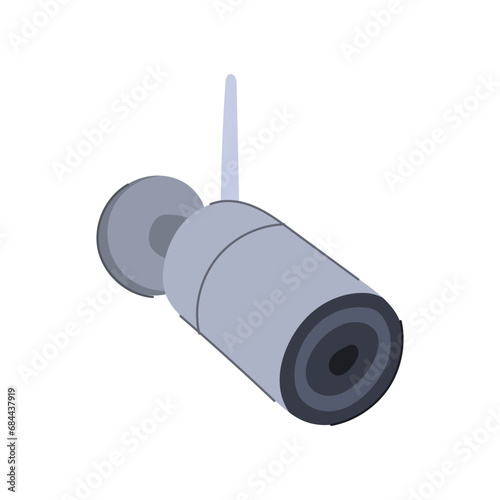 cam ip camera cartoon. guard internet, equment lens, service protection cam ip camera sign. isolated symbol vector illustration