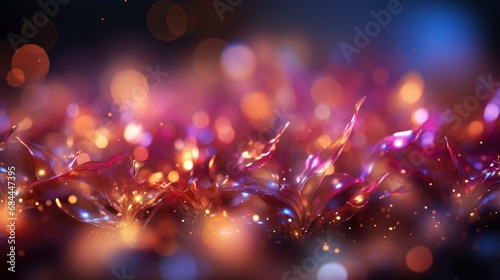 Abstract Colorful Bokeh Background Softfocus Blurr , Background HD, Illustrations