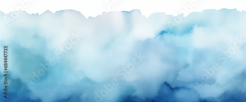 A simplistic yet elegant blue watercolor background with a smooth gradient.