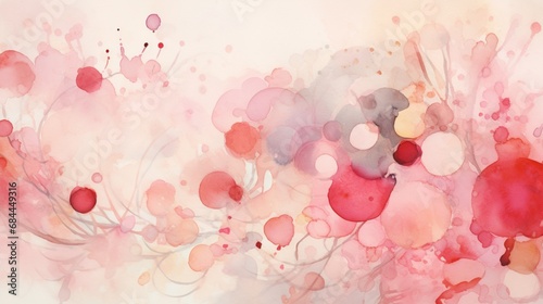 A whimsical composition of pink and watercolor textures, providing an abstract and artistic backdrop for your creations.