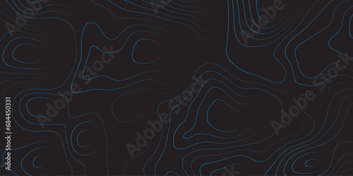 Abstract background of the topographic contours map with geographic line map .Imitation of a geographical mountain reliefs background .vector illustration of topographic line contour map design .