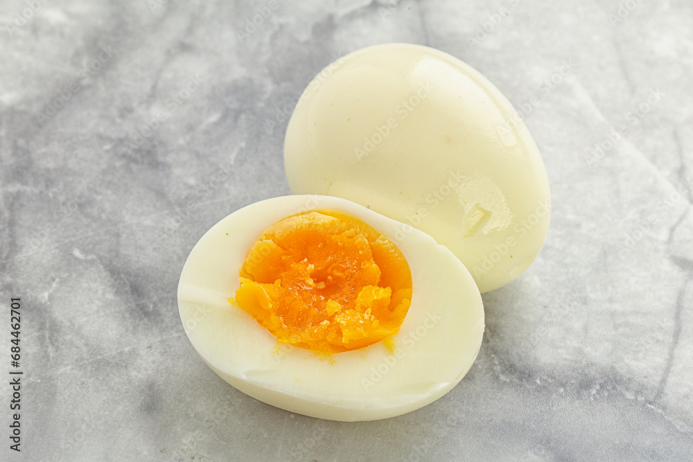 Boiled chicken egg for breakfast Boiled chicken egg for breakfast