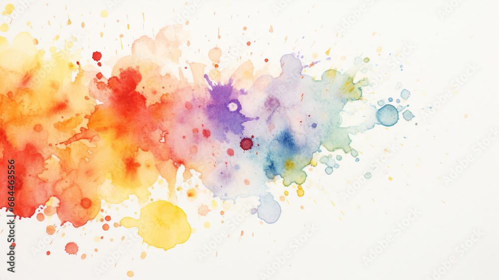 watercolor paint stain texture abstract background