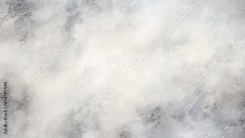 White watercolor background painting with cloudy backdrop