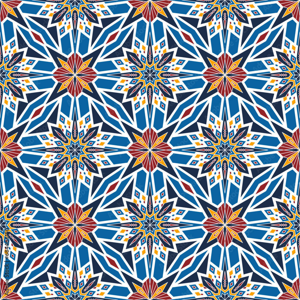 Mandala Art Geometric Pattern for Ethnic Theme Mandala Art Geometric Pattern for Ethnic Theme