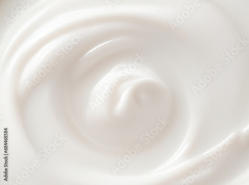 白いクリームテクスチャ背景素材  Generative AI