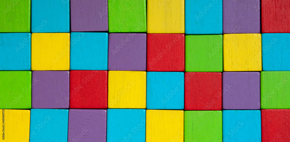 multicolor wood blocks , backgroud and texture multicolor wood blocks , backgroud and texture