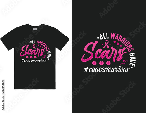 All warriors have scars design