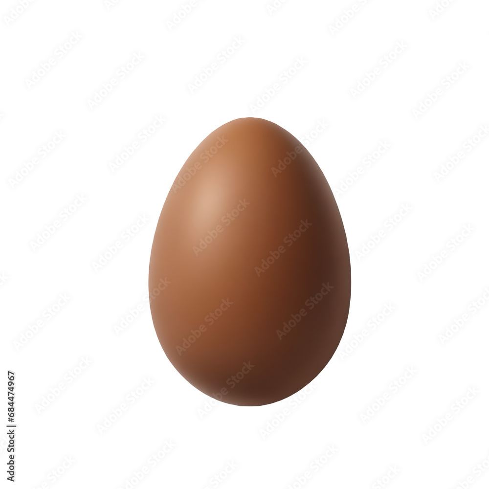 Brown egg isolated on a transparent background Brown egg isolated on a transparent background