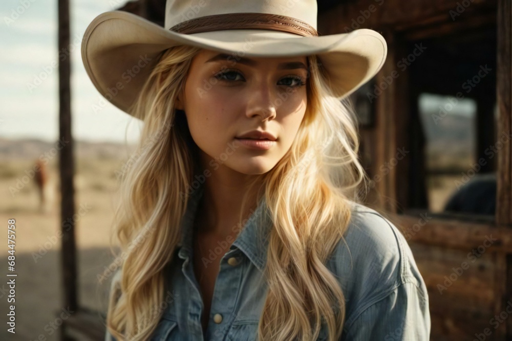Girl in Western Generative AI Girl in Western Generative AI
