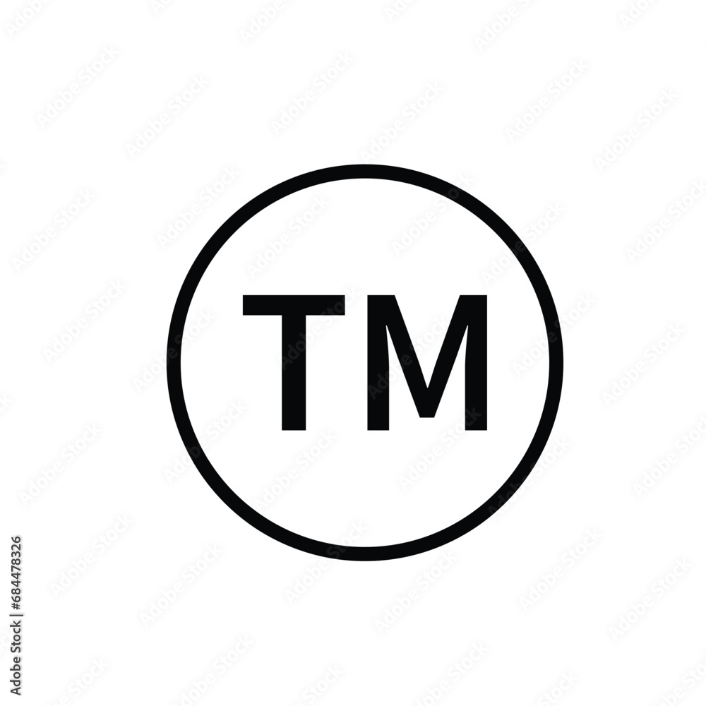 Trade mark icon vector logo design template Trade mark icon vector logo design template