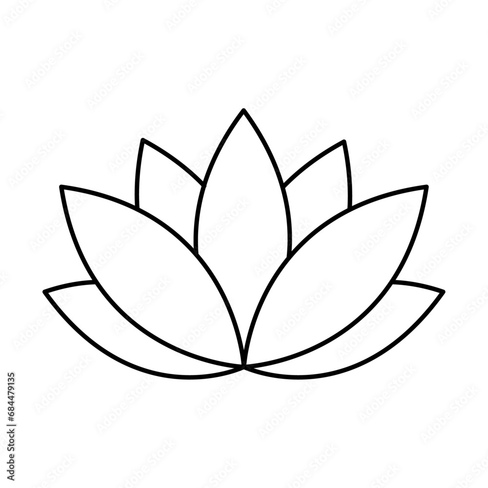 Fototapeta premium Wellness Center Icon