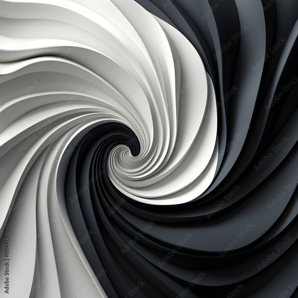 Black and White abstract pattern. Black and White abstract pattern.