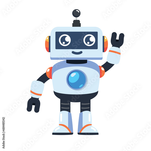 Cute techology Ai robot flat