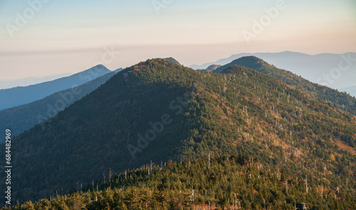 An Overlook at Mount Mitchell State Park, North Carolina