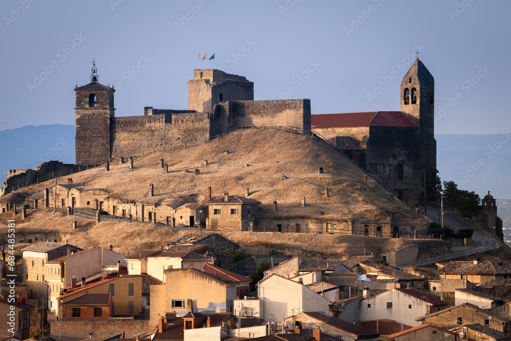 Town and walled enclosure of San Vicente de la Sonsierra, La Rioja, Spain