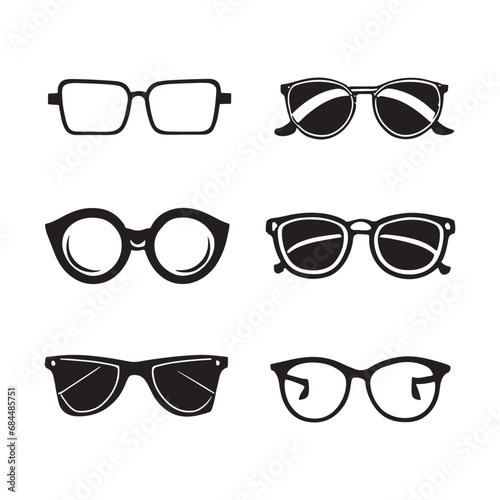Sunglasses Vector Art, Icons Bundle