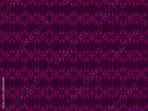 Metal background with shiny purple ornament, with steel concept.