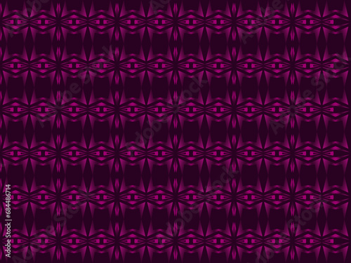 Metal background with shiny purple ornament, with steel concept.
