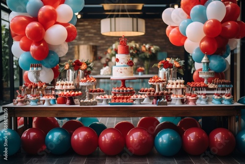 A family-friendly birthday celebration with a focus on games and activities  showcasing the joy and laughter of friends and family coming together for a special day.