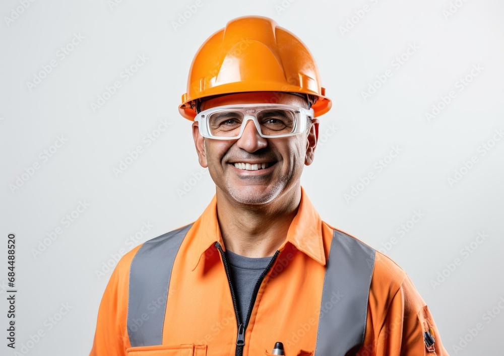 Portrait of happy smiling confident Electrician Portrait of happy smiling confident Electrician