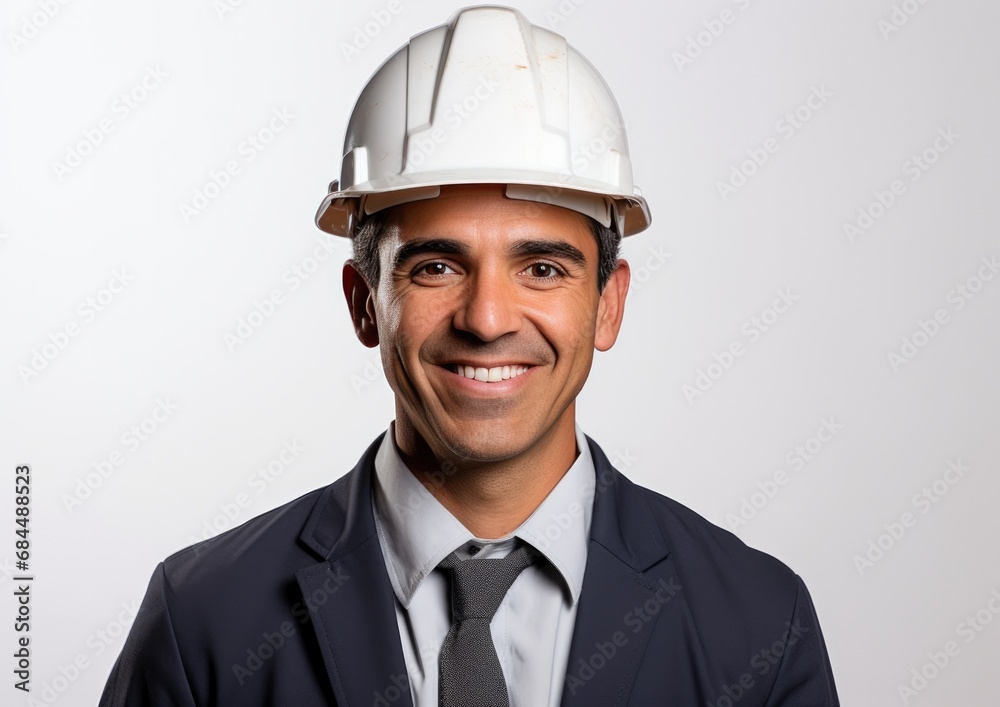 Portrait of happy smiling confident Electrician