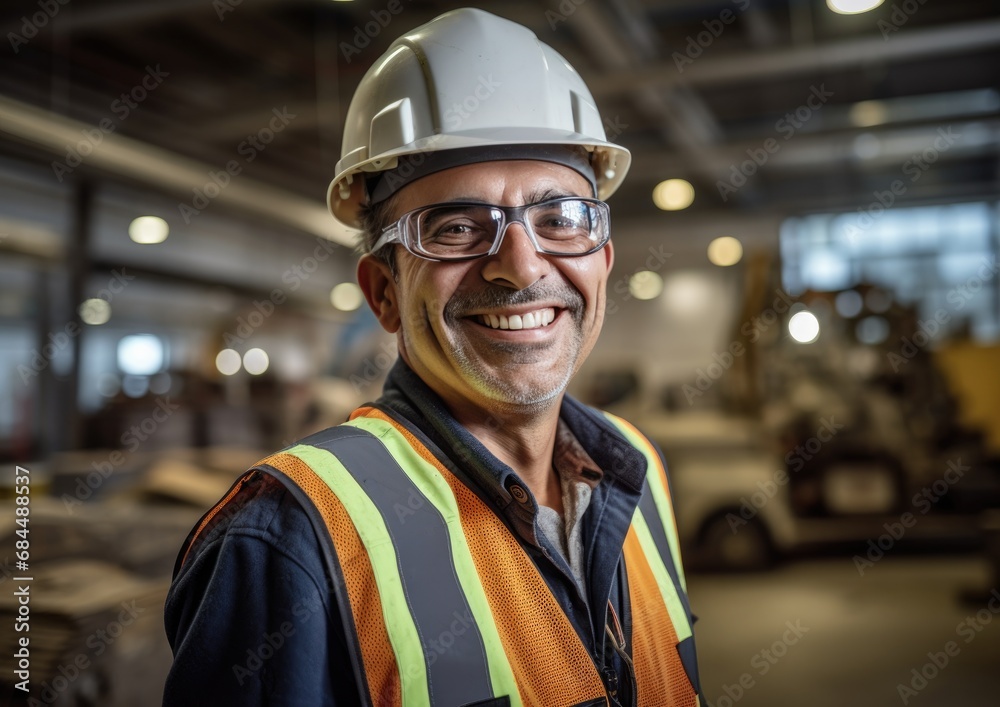 Portrait of happy smiling confident Electrician Portrait of happy smiling confident Electrician