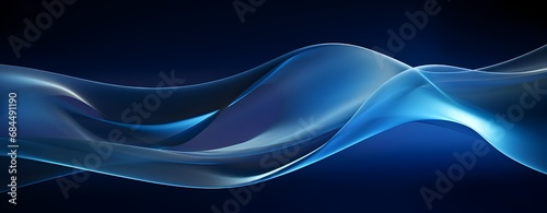 Blue Wave Background