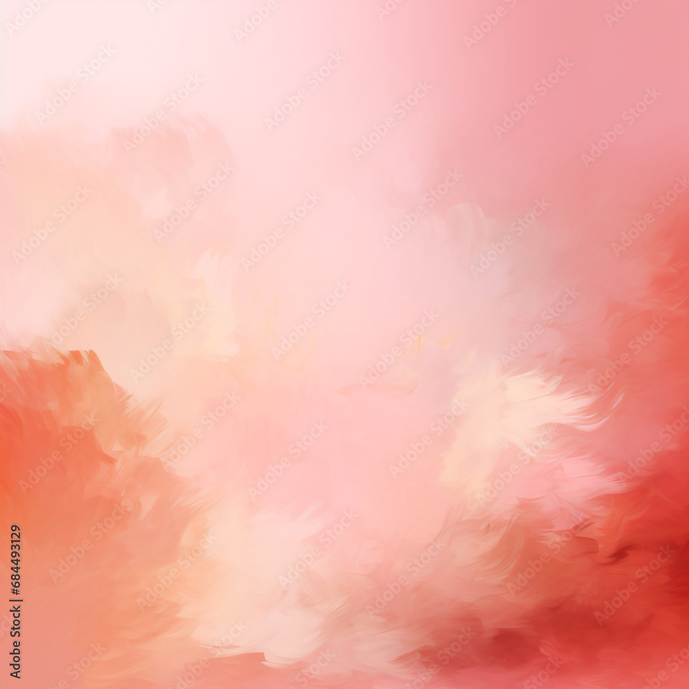 Warmth in Abstraction: Peachy Hues